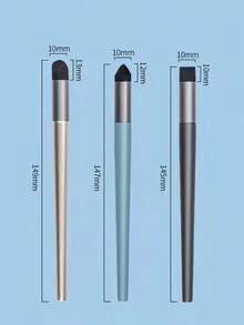 3pcs Oil Pastel Friction Pen Set, Line Drawing Pen, Blending Pen, Heavy Color Wax Crayon Soft Head Transition Sponge Ball, Rendering Brush Tool, 3 Styles, Washable, Essential For Art Painting - Multicolor - View 6