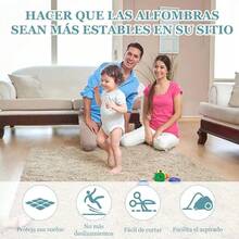 1 Rollo de Revestimiento de Estante de Silicona Engrosada para Gabinetes de Cocina Impermeable/Resistente al Aceite Revestimiento de Cajón con Agujeros Antideslizante Revestimiento de Armario y Refrigerador (Sin Adhesivo) - 150x200cm - Ver 7