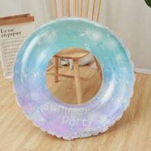 Anillo inflable para nadar adulto universal flotador de piscina de gran tamaño adecuado para piscina y fiesta en la playa - Anillo con diseño de escamas y cielo estrellado - Ver 10