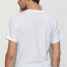 Pablo Alborán Kmo 2026-2027 Camicie stampate per uomo e donna, top estivi di alta qualità, camicia casual in cotone--Camicia con collo rotondo - Colore 1 - Visualizzare 8