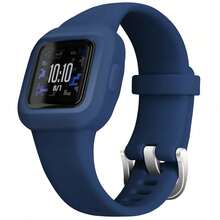 1pc Compatible With Vivofit Jr3 Watch Band, Silicone Sports Breathable Strap, Adjustable Replacement Wristband. - Multicolor - View 16