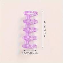 5/42 Random Color Loose-Leaf Binders, 5-Hole Plastic Binding Strips, Loose-Leaf Binders, Plastic Rolls, Detachable Loose-Leaf Inserts, Easy-Open Page Fasteners, Suitable For Organizing Loose-Leaf Paper And Office Supplies. Loose-Leaf Notebook - Sets - View 10