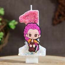 Mattel K-Pop Demon Hunter Influencer Exquisite Boxed Birthday Cake Number Candles Witch Girl Group Celebration Handmade Independent Decoration Creative - View 16