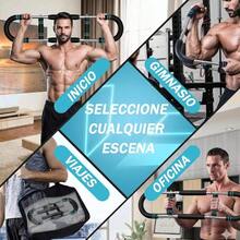Shaker Arm Trainer, Adjustable Resistance Arm Trainer, Arm Chest y Entrenamiento de Fuerza Parte Superior del Cuerpo, Muscle Training, Chest Exerciser for Men, Detachable Portable Power  Bar - Multicolor - Ver 8