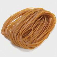 Best-Selling Multi-Size Yellow Elastic Rubber Rings, Wear-Resistant Industrial Rubber Rings, 30/50/100pcs Optional - A - View 1