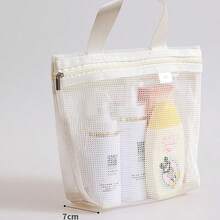 Mesh Laundry Bag, Portable Storage Bag, Large Capacity Breathable Drainage Net Bag, Travel Cosmetic Bag, Suitable For Cross-Border Supply - View 5