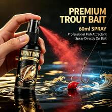 Trout Attractant Spray Fishing Bait Additive Black Pond Wild Fishing Universal Fish Attractant Pheromone - Multicolor - View 8