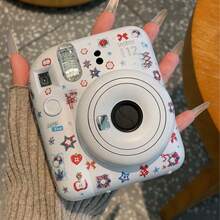 American Retro Small Pattern Notebook Stickers, Phone Case Stickers, Stars, Buttons, Apples, Bows Multiple Cute Elements, Waterproof No Residue, Suitable For Phone Cases, Lens Films, Water Bottles, Journals, Luggage, Handmade DIY Decoration Versatile - View 1