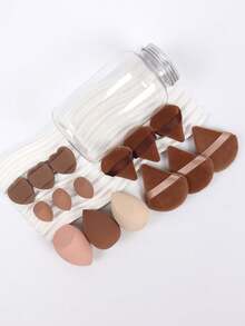2個裝化妝蛋底妝海綿，適用於液態、乳霜與粉狀底妝，打造完美無瑕妝容 - 彩色 - 查看 4