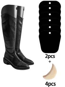 10/6/4/2 Pairs Women's High Heel Boots Shoe Rack, Support Boots Shape To Prevent Deformation, Suitable For Women's Boots, Cowboy Boots, Leather Boots, Straight Boots And Other Shoe Styles Storage Rack - Multicolor - View 19