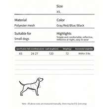 Breathable Mesh Dog Harness, Reflective & Escape-Proof, Walking Leash Set For Small Dogs - Multicolor - View 2
