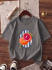 Women T-Shirts - Dark Grey - View 3