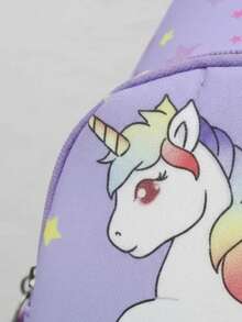 Kids' Sling Crossbody Bag - Lilac Purple - View 3