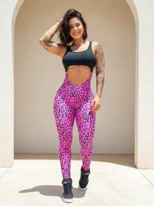 Women Sports Jumpsuits - Rosa - Ver 3