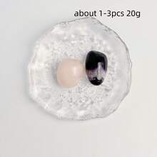 10/20/50/100/200/300/500/1000/2000g/袋 天然滾筒寶石與混色水晶散裝－多種滾筒拋光寶石原石，適合居家裝飾 - 彩色 - 查看 12