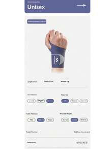 High Elasticity Wrist Support, Unisex, Adjustable Elasticity, Skin-Friendly And Breathable, Not Stuffy, Protects Wrist Joints During Sports, Provides Compression Wrist Support For Work And Daily Life, Multiple Colors Available, Universal For Left And Right Hands, Fitness Accessory - Multicolor - View 8