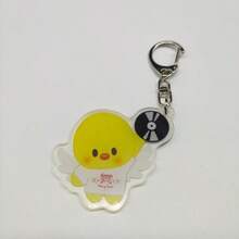 SKZOO "Dominate Seoul" Album Series, Silver CD Disc Wing Design Acrylic Keychain Pendant, Very Cute Bag Accessory - Multicolor - View 20