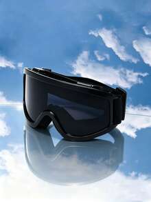 1pc Outdoor Oversized Colorful Fashion Sports Glasses - Gradient - View 4