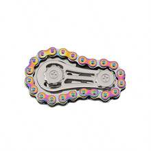 1 Set Stress Relief Combo, Includes Chain Spinner, Finger Slider And Sensory Massager, Made Of ABS Material, Comes With Storage Box For Easy Carrying, Suitable For Office Stress Relief, Travel And Gifts - Multicolor - View 14