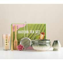 1 pieza/7 piezas Juego de té matcha con lazo y corazón con pico, incluye cuenco de matcha, batidor de matcha, colador de té, taza de matcha, agitador, cuchara de té, juego de cuencos de té, herramientas de preparación de matcha, herramientas para hacer postres y bebidas, caja de regalo estilo japonés, juego de agitación de matcha Matsudai, regalo para amantes del matcha, juego de vuelta a la escuela, juego de regalo festivo - Multicolor - Ver 16