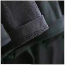 Pablo Alborán Kmo 2026-2027 Camicie stampate per uomo e donna, top estivi di alta qualità, camicia casual in cotone--Camicia con collo rotondo - Colore 1 - Visualizzare 11