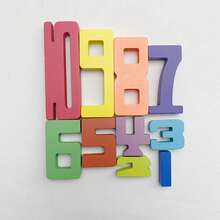 Wooden Number Stacking Blocks Balance Game, Colorful 1-10 Number Building Blocks With Multi-Difficulty Challenge Cards, Montessori Math Counting Educational Toy For Preschool Boys And Girls - Multicolor - View 6
