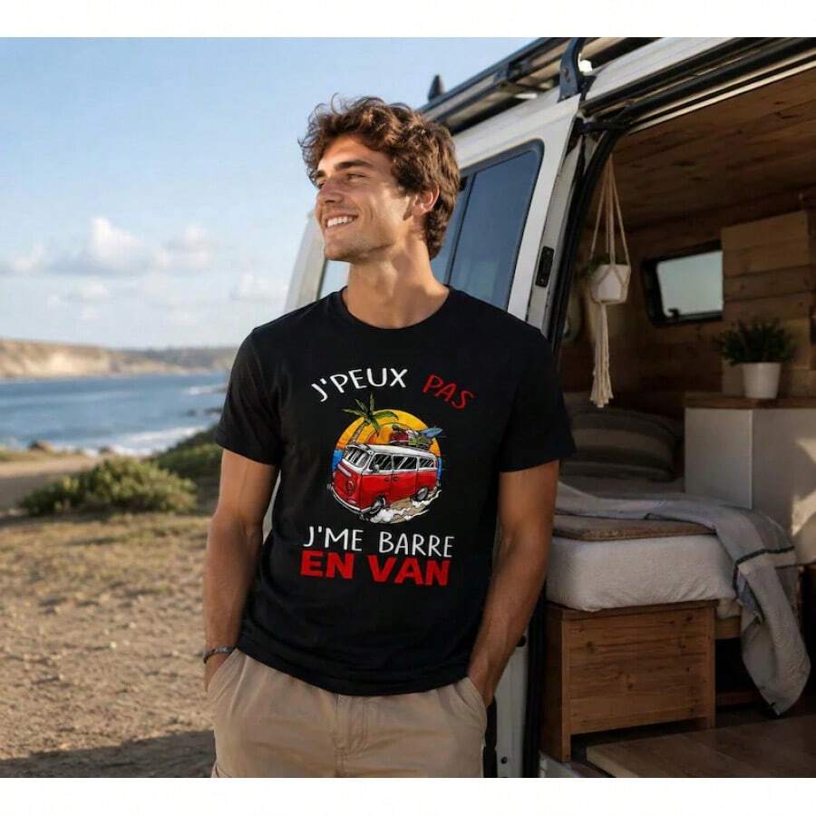 Men T-Shirts - Black - View 1