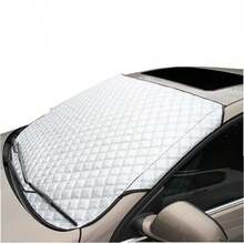 Durable PE Vehicle Glass Protection Film, Car Sunshade Cover, Suitable For Front Window Dust, Snow, Frost And Ice Protection, Easy To Use, No Cleaning Required - A - View 7