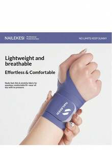 High Elasticity Wrist Support, Unisex, Adjustable Elasticity, Skin-Friendly And Breathable, Not Stuffy, Protects Wrist Joints During Sports, Provides Compression Wrist Support For Work And Daily Life, Multiple Colors Available, Universal For Left And Right Hands, Fitness Accessory - Multicolor - View 3