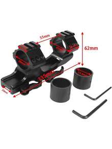 Quick Detach Scope Mount With Quick Detach Locks 1-Inch To 30mm Father's Favorite Gift - Multicolor - View 5