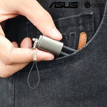 ASUS USB-C 至 USB-C Keychain Short Cable – 8-Inch Braided Emergency Charger with Zinc Alloy Metal Housing – Compact USB-C Cable for MacBook, iPhone 17 Pro Max, Android – Sleek Gift-Ready Design - 黑色 - 查看 4