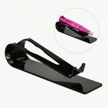 Tattoo Machine Holder - Acrylic/Rubber Tattoo Pen Stand, Tattoo Machine Rack, Suitable For Rotary Tattoo Guns And Coil Machines, Non-Slip Base, Stable Pen Display Stand Tattoo Pen Tray - Black - View 15