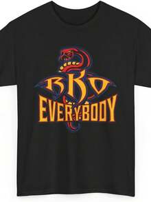 T-Shirt Randy Orton RKO Everybody per Nuovi Appassionati di Wrestling Professionale, per Uomini e Donne - nero - Visualizzare 1
