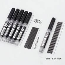 Set Pensil Mekanik Logam, Kit Pensil Gambar 0.5mm/0.7mm/2.0mm, Set Pensil Tulis Presisi dengan Pegangan Anti-Selip untuk Sekolah, Kantor, Menggambar & Penggunaan Teknik - Berbagai gaya - View 11