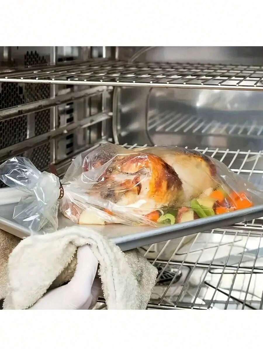 20/30pcs Large Oven Cooking Bags, Suitable For Meat, Fish And Vegetables, Perfect For Microwave, BBQ, Wedding, Theme Party And Outdoor Camping, Kitchen Tools - View 1