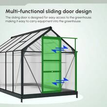 Outdoor Garden Storage Shed Tool House - As Pic - View 5