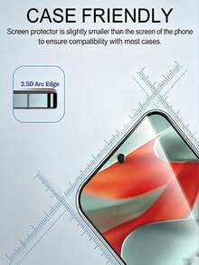 MSRI 3pcs, Compatible With Google Pixel 7/7a/8/8 Pro/8a/9/9 Pro/9 Pro XL/10/10 Pro/10 Pro XL, High Definition Full Screen Tempered Glass Screen Protector, High Hardness, High Transparency Clear Glass, Shockproof, Scratch Resistant, Anti-Fingerprint Phone Accessory, Protects Phone Screen - Clear - View 6