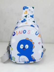 Kids' Sling Crossbody Bag - White - View 3
