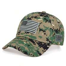 1pc Men's American Flag Trucker Hat, Personalized Embroidered Baseball Cap, Street Fashion Mesh Hat, Outdoor Sun Protection Casual Hat For Spring/Autumn Travel, Beach Vacation - Multicolor - View 13