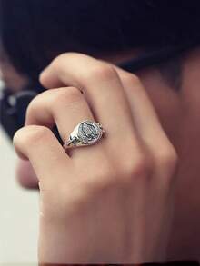 God's Hand Ring, Personalized Punk Style Ring, Suitable For Men's Daily Wear - Ring Of the Hand Of God - View 3