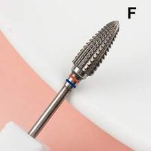 1 Peça Broca de Unha Profissional de Aço de Tungstênio, Acessório de Broca Elétrica de Alta Qualidade, Cortador de Fresagem, Usado para Lixar Unhas, Ferramenta de Remoção de Gel, Adequado para Suprimentos de Cuidados com as Unhas - Multicolorido - Visão 6