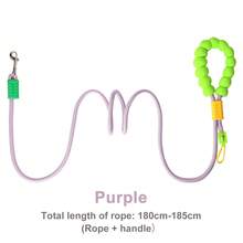 Hands-Free Dog Leash, Adjustable Waist Belt For Walking Dogs, Explosion-Proof Handle Crossbody Rope, Dual Dog Leash, Running Training Jog Outdoor Dog Leash, Traction Rope, Multi-Use Traction Rope, Multi-Function Traction Rope, Soft Hand Dog Leash - Multicolor - View 10