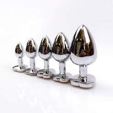 1pc, Heart-Shaped Base Anal Plug, Beginner To Expert 5 Size Butt Plug, G-Point Massage, Dildos, Adult Women Toys, Adult Men Toys, Adult Pleasure, Sexual Wellness, Sex Toys - one-size - View 7
