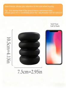 Resin Kitchen Utensil Holder, Bubble Stack Countertop Organizer, Modern Spoon Spatula Whisk Storage Caddy, Black & Cream Kitchen Tool Holder For Cooking Utensils, Baking Tools, Coffee Bar, Pantry, Dining Room, Kitchen Counter Decor, Housewarming Gift - Multicolor - View 11
