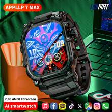 LOKMAT APPLLP 7 MAX Men's 4G Smartwatch, Supports 4G LTE And SIM Card, Fitness, Heart Rate, And Sleep Monitoring Tracker, Full Touchscreen, GPS, Camera, WiFi + 4G Smartwatch, Compatible With Android And IOS Systems - View 3