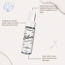 Hoegoa Silver Grey Hair Color Spray Deeply Nourish And Revitalize Hair Strengthen Hair Structure, Reduce Breakage And Splitting Grandma Grey Hair Dye Unisex Smoky Fashionable Punk Style Quick Coloring Hair Spray 30ml - Silver Grey Hair Color Spray - View 10