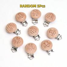 5pcs 30mm Beechwood Animal Clips, DIY Finished Hanging Accessories - Camel - View 18