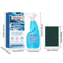 Multi-Purpose Foam Cleaner, Gentle Stain Removal For Kitchen Stove, Cookware And Multi-Surface Foam Cleaner - Liquid - View 6