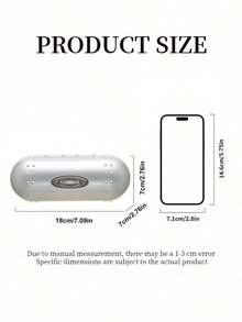1pc Oakley Aluminum Capsule Hard Glasses Case, Shockproof Fashion Eyewear Storage Accessory Gift OAKLEY-GIFT-2 - Silver - View 8