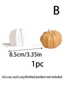 Halloween Spooky Ghost Candle Silicone Mold, Soft And Easy To Demold, Suitable For Candle Making, Especially Scented Candles, DIY Candles, Soap, Halloween Home Decor And Holiday Gift Mold - Ghost Mold - View 11